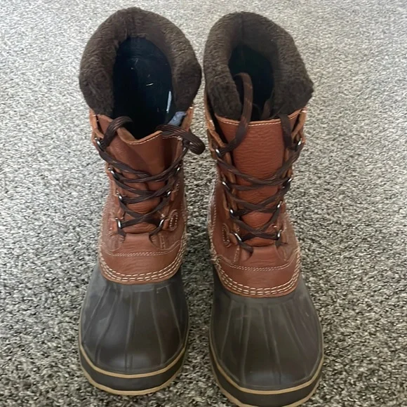 Tumbled Leather Mens Ll Bean Boots Thinsulate Insulated Boots Ll